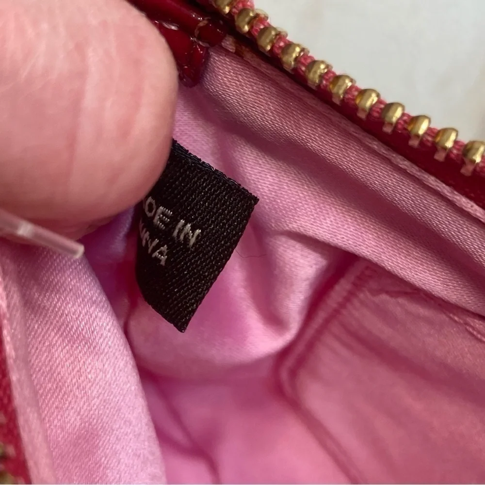 Coach vintage y2k poppy RARE graffiti pink crossbody clutch bag